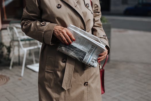 Burberry trench coat advertising