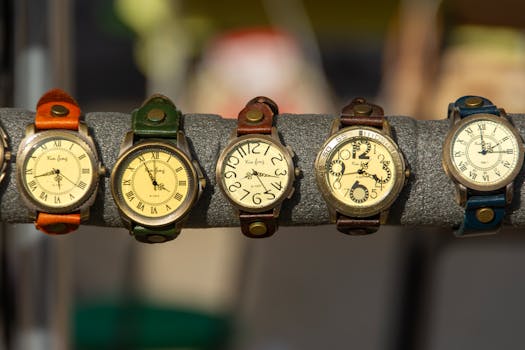 vintage luxury watches